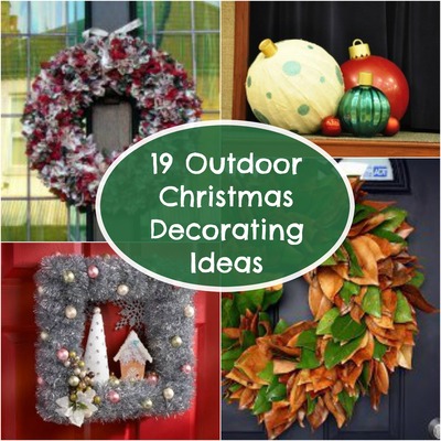 19 Outdoor Christmas Decorating Ideas