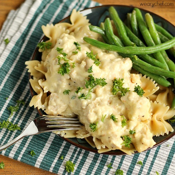 Dump and Go Chicken Stroganoff