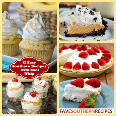 12 Easy Southern Recipes with Cool Whip