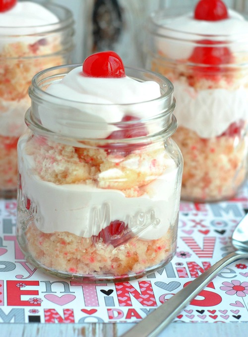 Cherry Vanilla Chip Parfait