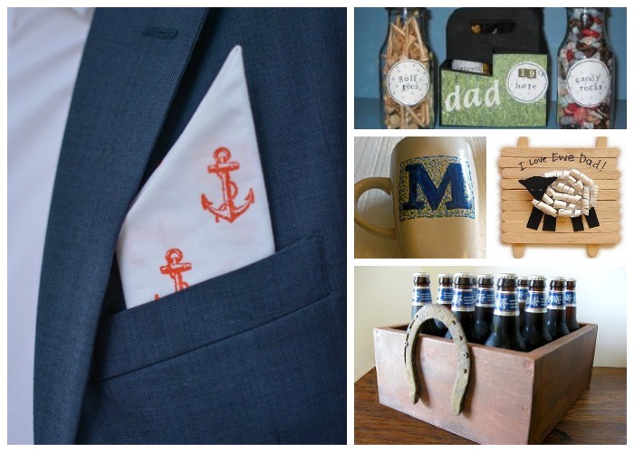 Christmas family baby santa tree happy chimney 34 Homemade Father's Day Gift Ideas | AllFreeHolidayCrafts.com