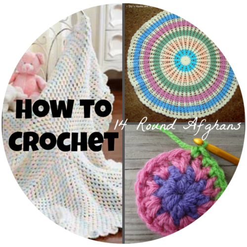 How to Crochet Round Afghans