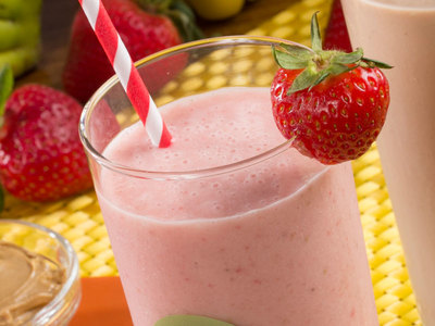 Strawberry Sunrise Smoothie