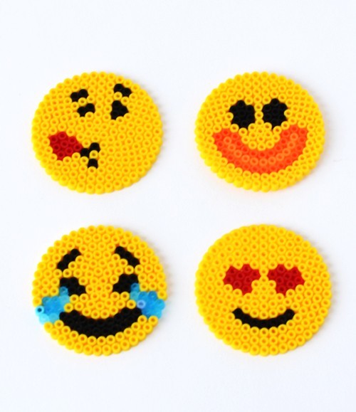 Fun Emoji Perler Bead Patterns