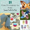 31 Free Printables for Kids: Summer Crafts for Kids