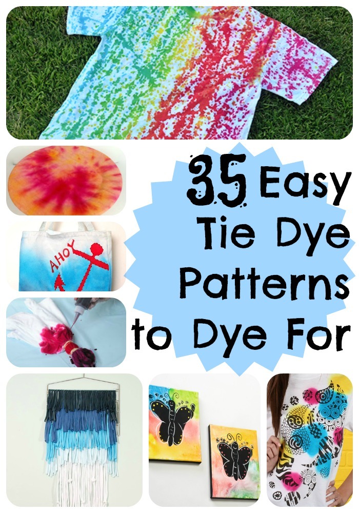 35 Easy Tie Dye Patterns to Dye For | FaveCrafts.com