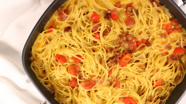 Budget Friendly Spaghetti Casserole
