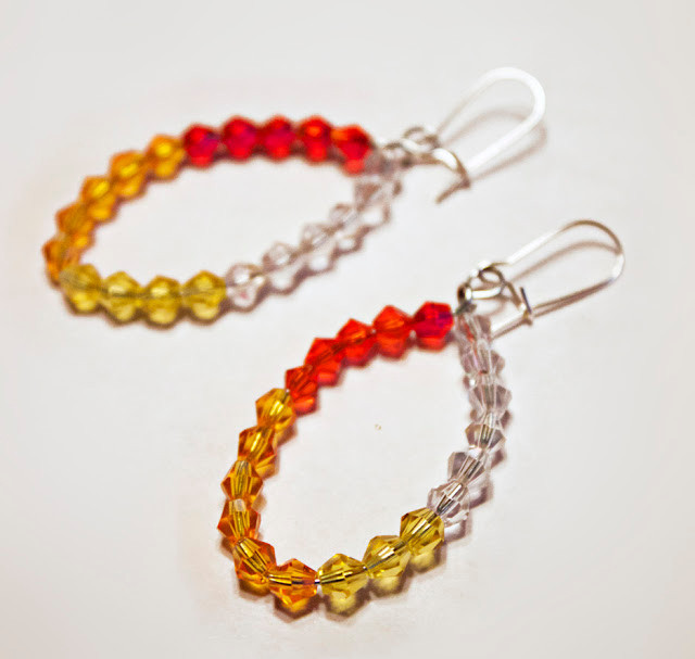 Ombre Crystal Earrings