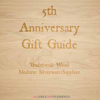 5th Anniversary: Modern and Traditional Anniversary Gifts