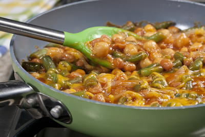 Cheesy Skillet Beans