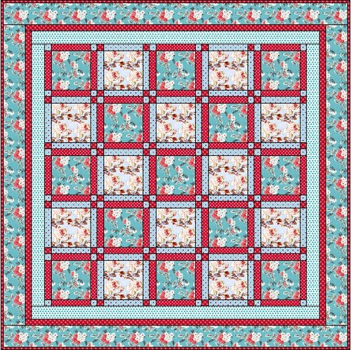 Sew the Row Quilt Pattern