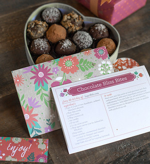 Printable Flower Recipe Cards