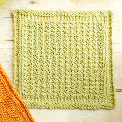 Textured Knit Dishcloth