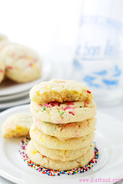 Cake Batter Cookies