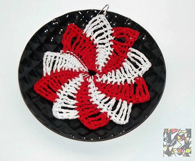 Spiral Crochet Flower Pattern