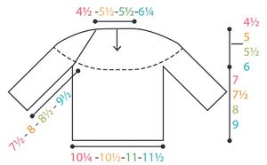 Snuggle Bunny Baby Sweater Diagram Snuggle Bunny Baby Sweater Diagram