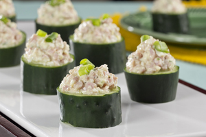 Easy Cucumber Cups Easy Cucumber Cups