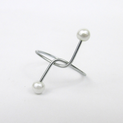 Simple Pearl DIY Ring