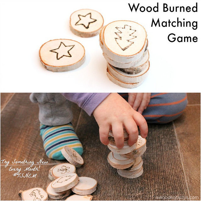 Wood Slice Matching Game