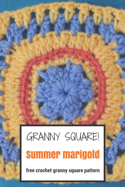 Marigold Granny Square Pattern