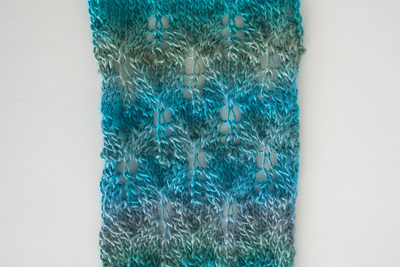 Spring Meadow Scarf Knit Along: Week 2