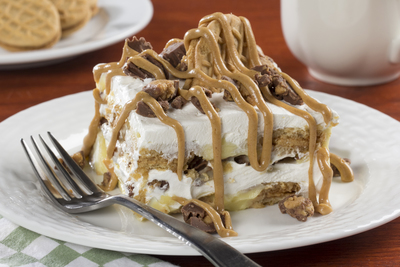 Peanut Butter Cookie Lasagna