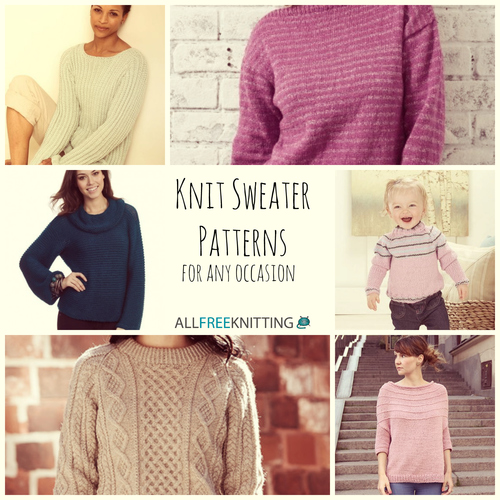 Knit Sweater Patterns for Any Occasion