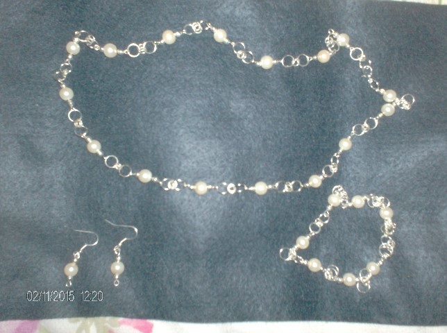 Pearl DIY Jewelry Set