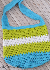 Summer Fun Crochet Tote | AllFreeCrochet.com