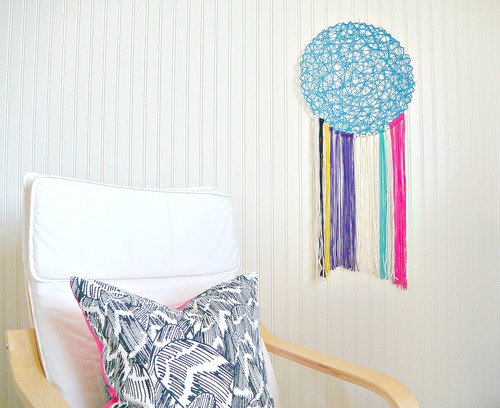 Easiest Ever Yarn Wall Hanging