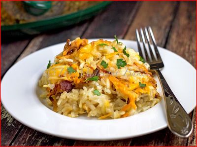 Cheesy Chicken Tater Tot Casserole Recipe