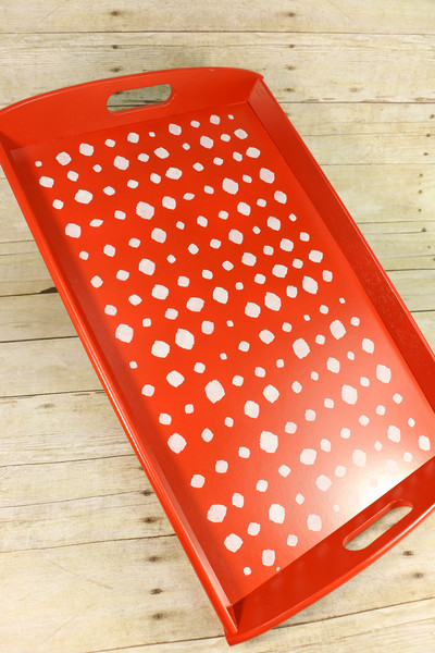 Dotty DIY Serving Tray