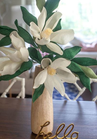 Almost Authentic Paper Magnolias