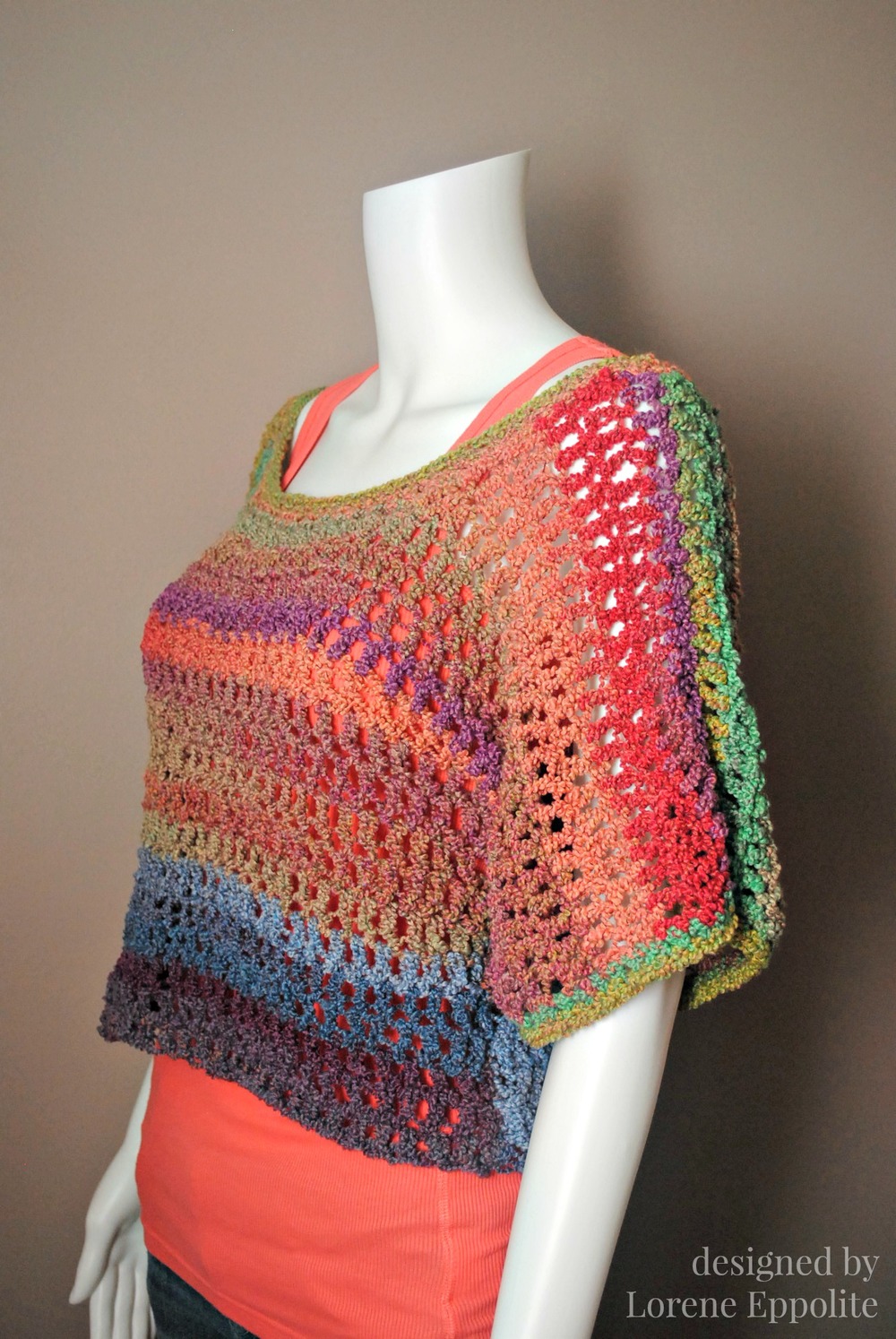 Textures Crochet Top Pattern | AllFreeCrochet.com