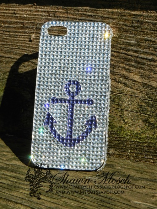 Blinged Out DIY Cell Phone Case