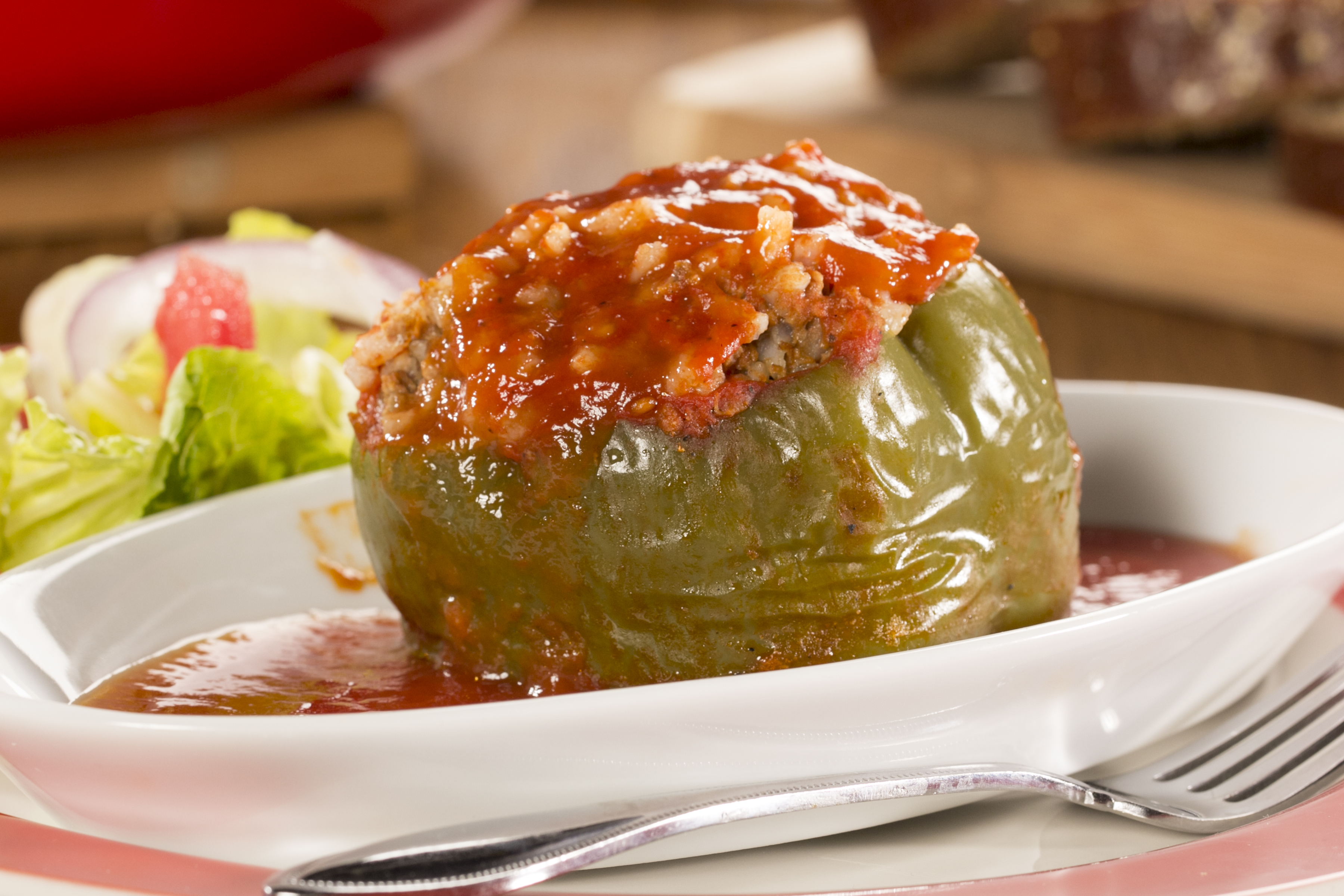 Summer Stuffed Peppers Mrfood Com
