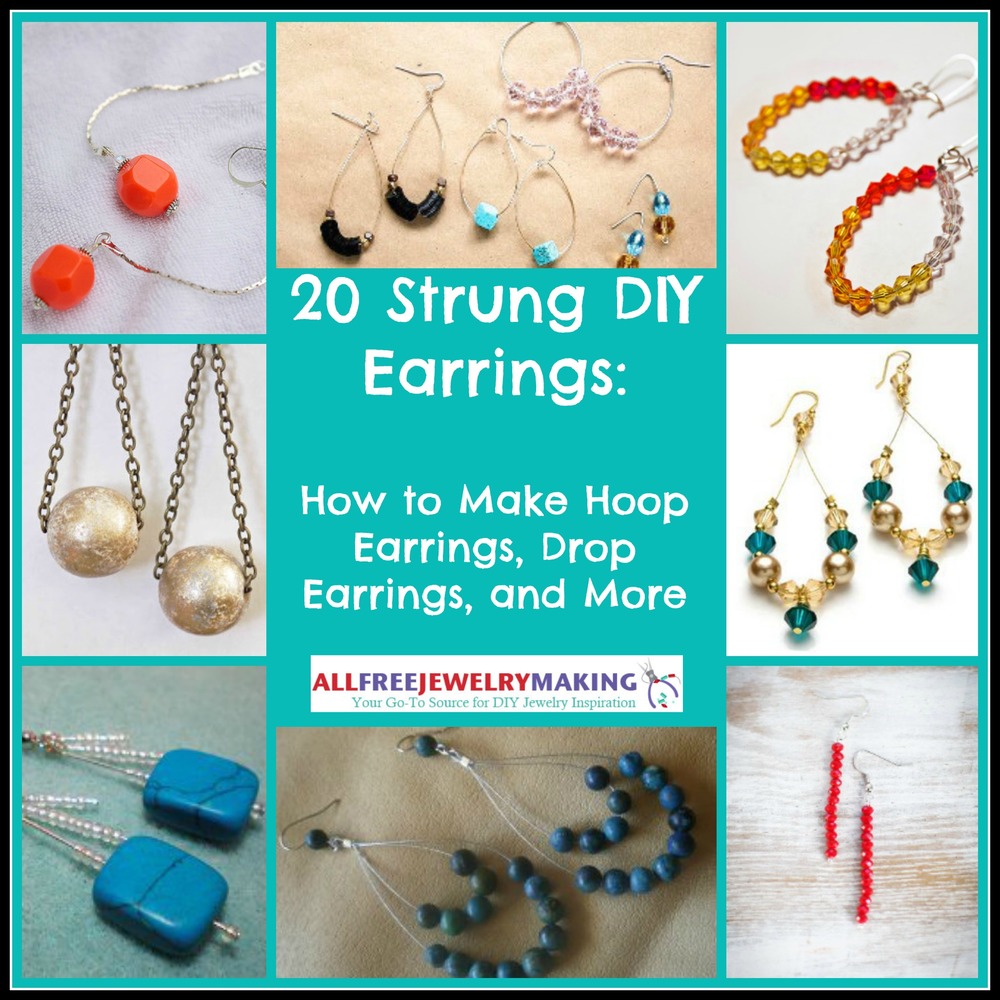 How to Make Earrings - Easy DIY Craft Tutorial 