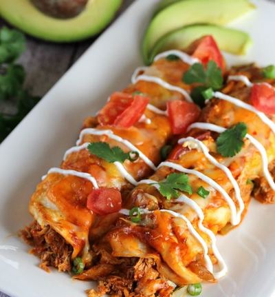 Homemade Chicken Enchiladas