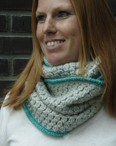 Bobble Stitch Crochet Scarf