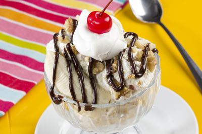 Banana Split Sundae Fluff