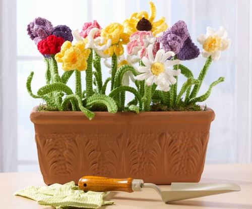 Crochet Garden DIY Wedding Centerpieces Crochet Garden DIY Wedding Centerpieces