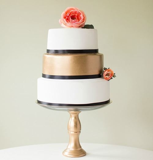 Fake Bridal Shower DIY Wedding Cake