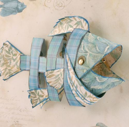 Nautical Paper Fish Wedding Decor
