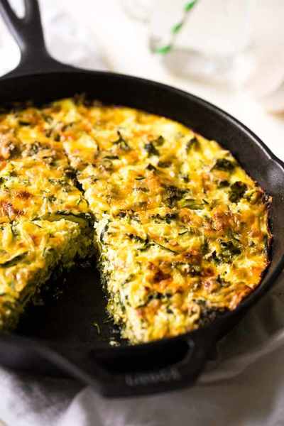 Broccoli Zoodle Casserole