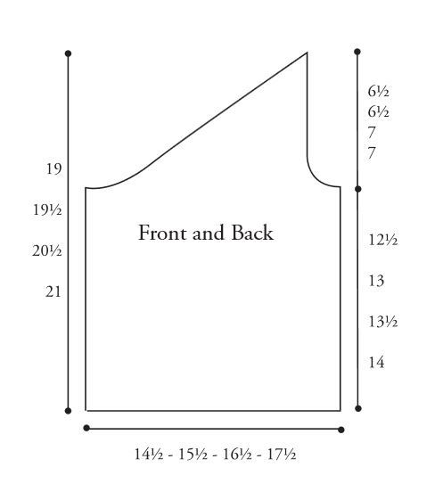 Asymmetrical Rib Top Diagram Asymmetrical Rib Top Diagram