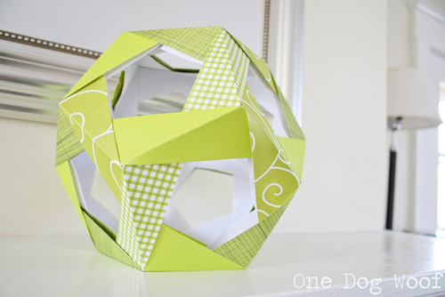 Modular Origami Ball