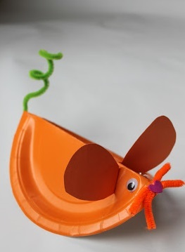 Paper Plate Mouse Craft