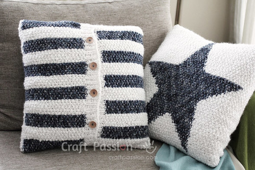 Star Pattern Pillow