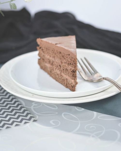 Chocolate Pudding Layer Cake