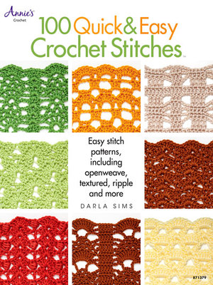 100 quick and easy crochet stitches